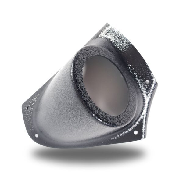 A-Pillar Custom Speaker Pods for the 2006-2011 Honda Civic to hold 3.5 in speakers for car audio installation upgrade