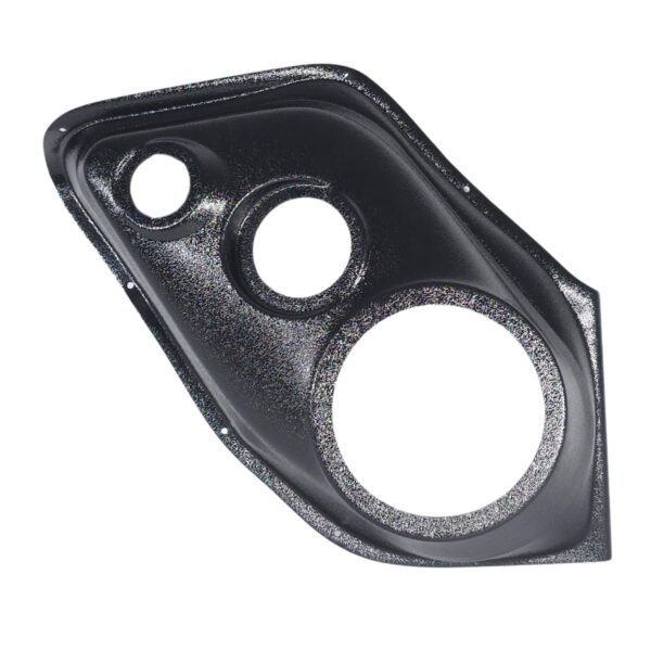 Front Door Custom Speaker Pods for the 1999-2007 Ford Excursion F-250F-350 to hold 6.5 in and 3.5 in and 2.0 in speakers for car audio installation upgrade
