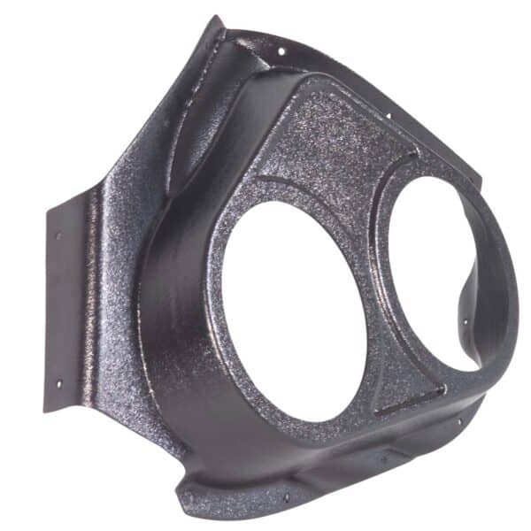 Front Door Custom Speaker Pods for the 2002-2005 Dodge Ram to hold Dual 6.5 in speakers for car audio installation upgrade
