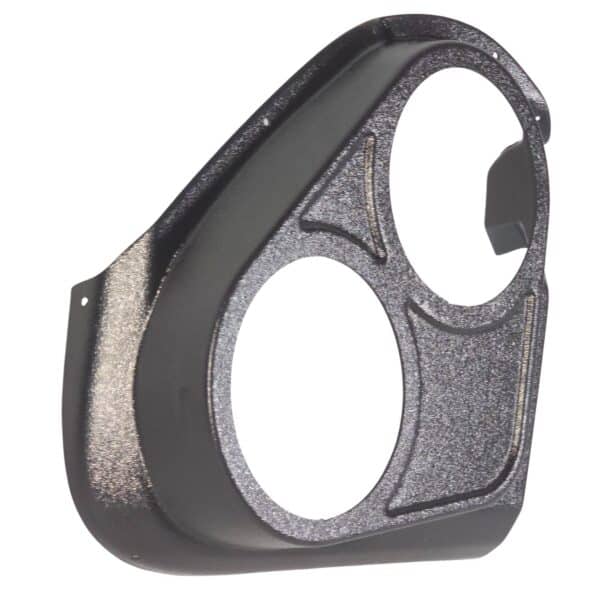 Front Door Custom Speaker Pods for the 2008-2010 Dodge Charger to hold Dual 6.5 in speakers for car audio installation upgrade