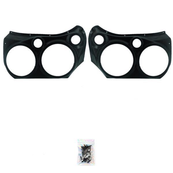 bare pod pair Speaker Upgrade for the Front Door of your 2003-2009 Dodge Sprinter. Easy installation of a Dual 8" and Dual Tweeter for the most powerful car stereo possible.