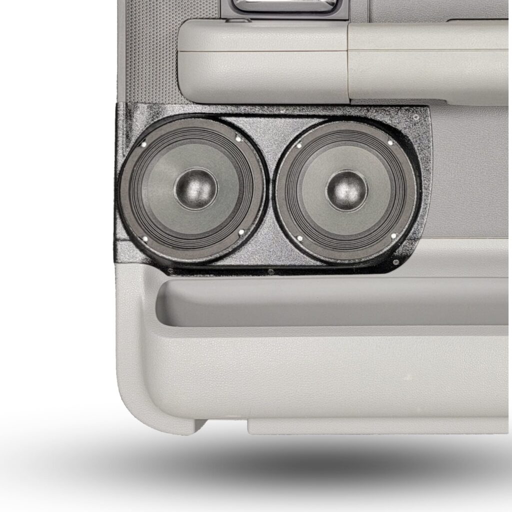 Dual 6.5-inch Rear Door Speaker Pods for 2004–2008 Ford F-150 – Crew Cab