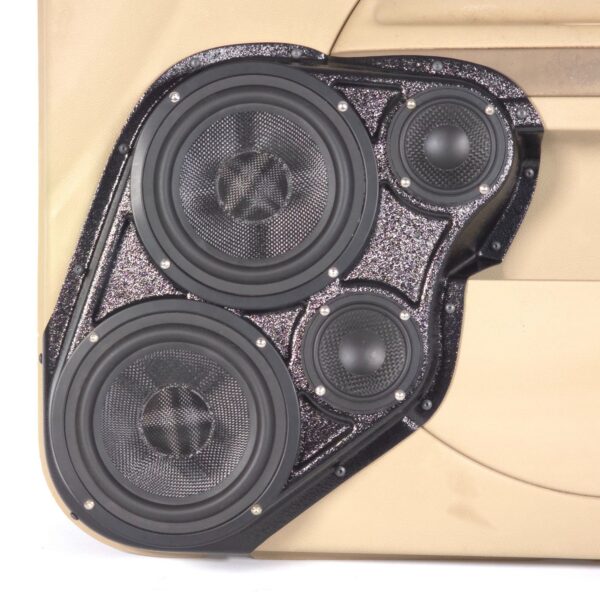Dual 6.5-inch + Dual 3.5-inch Lower Front Door Speaker Pods for 2006–2011 Chevrolet HHR – additional product image 2