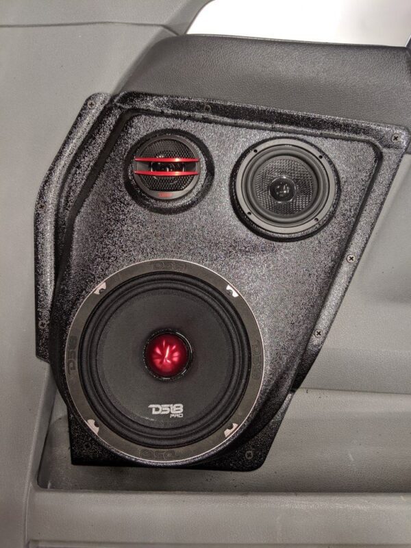6.5-inch, 3.5-inch + 2-inch Tweeter Front Door Speaker Pods for 2006–2008 Dodge Ram – additional product image 4