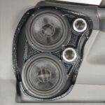 Dual 6.5" + Dual 2" Tweeter Front Door Speaker Pods – 2006–2008 Dodge Ram