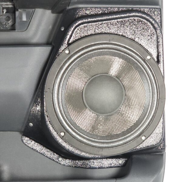 Rear Door Custom Speaker Pods for the 2021-2026 Ford F-150 F-250F-350 to hold 8.0 in speakers for car audio installation upgrade