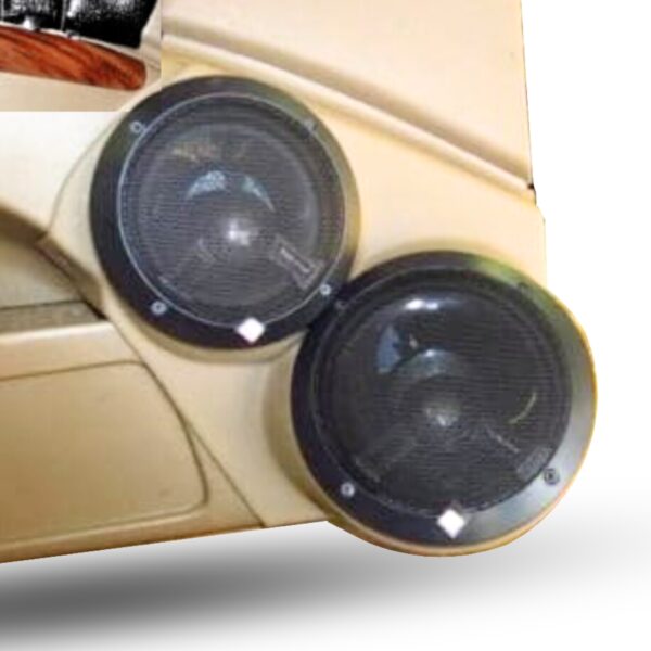 6.5-inch + 5.25-inch Front Door Speaker Pods for 1992–1996 Chevrolet Caprice & Impala – Angled