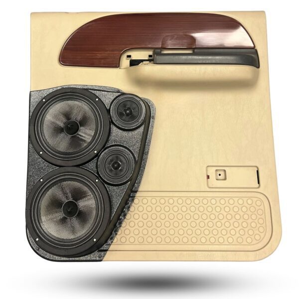 Dual 8-inch + Dual 3.5-inch Rear Door Speaker Pods for 1999–2007 Ford F-250 & F-350 – Crew Cab – additional product image 2