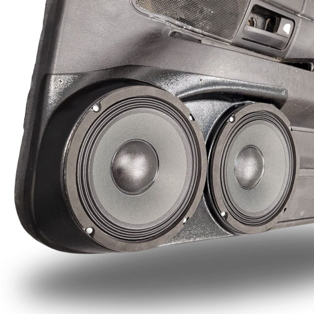 Dual 8-inch Front Door Speaker Pods for 2003–2004 Mercury Marauder • 2003–2008 Ford Crown Victoria & Mercury Grand Marquis