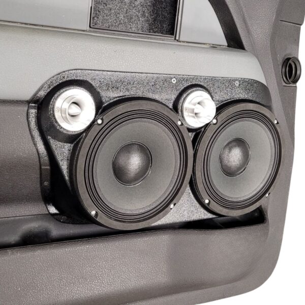 Dual 8-inch + Dual 2-inch Tweeter Front Door Speaker Pods for 2009–2014 Ford F-150 – additional product image 4