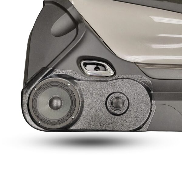6.5-inch + 2-inch Tweeter Front Door Speaker Pods for 2010–2015 Chevrolet Camaro