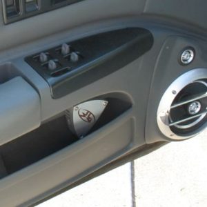 6.5-inch + 2-inch Tweeter Front Door Speaker Pods for the 1992-1996 Chevrolet Caprice & Impala