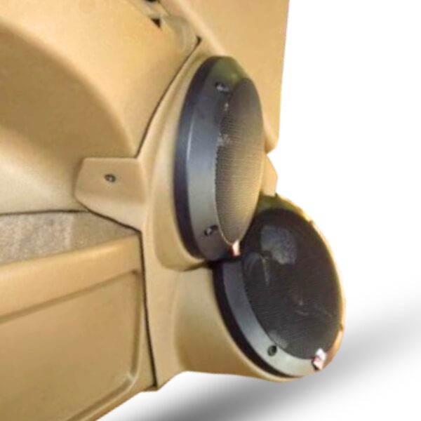 6.5-inch + 5.25-inch Front Door Speaker Pods for 1992–1996 Chevrolet Caprice & Impala – Angled – additional product image 3