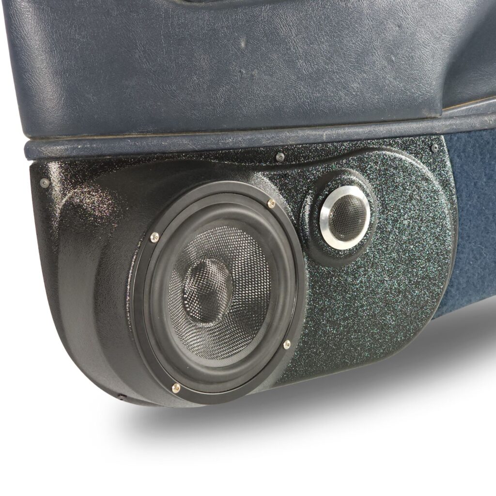 6.5-inch + 2-inch Tweeter Front Door Speaker Pods for compatible vehicles
