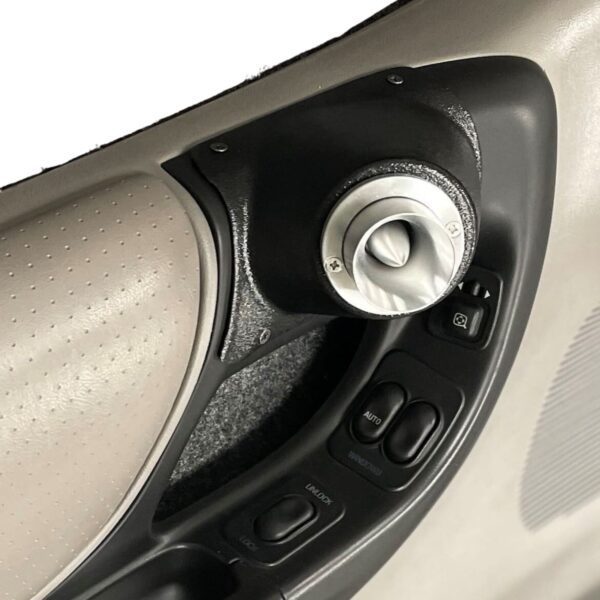 Front Door Custom Speaker Pods for the 1998-2012 Ford Ranger Mazda B-Series to hold 2.0 in speakers for car audio installation upgrade