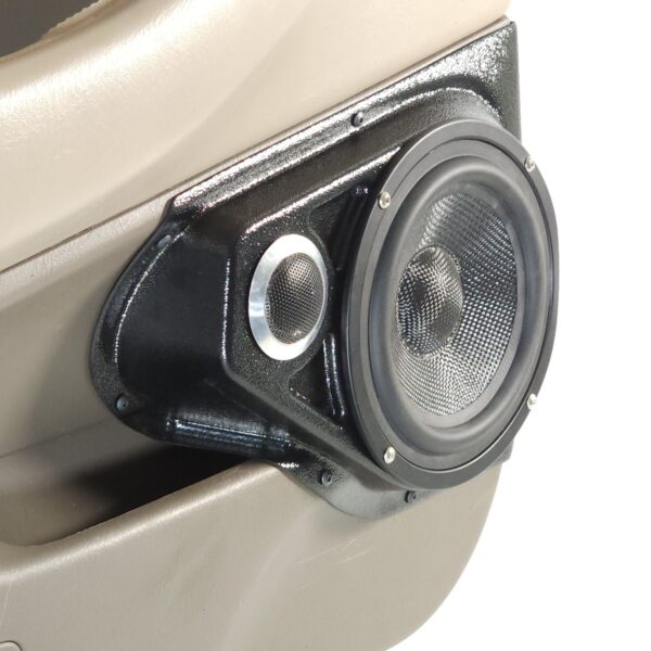 6.5-inch + 2-inch Tweeter Rear Door Speaker Pods for 1998–2002 Honda Accord Sedan – 4-Door – additional product image 5