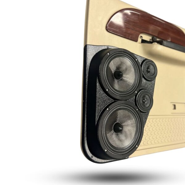 Dual 8-inch + Dual 3.5-inch Rear Door Speaker Pods for 1999–2007 Ford F-250 & F-350 – Crew Cab – additional product image 4
