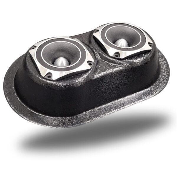 Universal Custom Speaker Pods for the Universal Universal,SelectYourVehicle Universal to hold Dual 3.5 in speakers for car audio installation upgrade