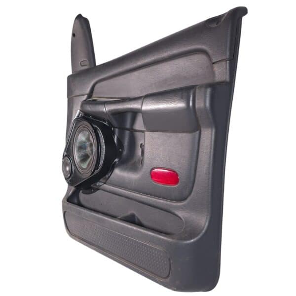 Front Door Custom Speaker Pods for the 2002-2005 Dodge Ram to hold 8.0 in and 3.5 in speakers for car audio installation upgrade