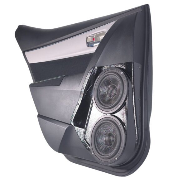 Dual 6.5-inch Lower Rear Door Speaker Pods for 2014–2019 Toyota Corolla – image 5