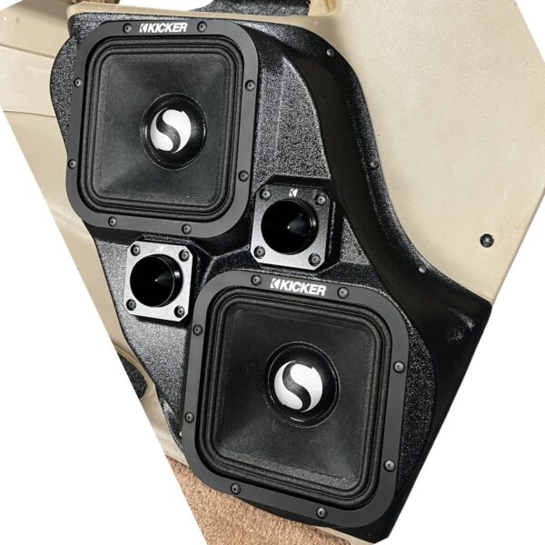 Dual 7-inch + Dual 2-inch Tweeter Front Door Speaker Pods for 2000–2006 Chevrolet Avalanche – image 4