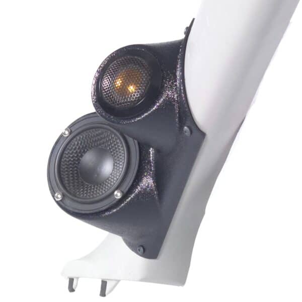 3.5-inch + 2-inch Lower A-Pillar Speaker Pods for 2004–2008 Toyota Corolla – image 6