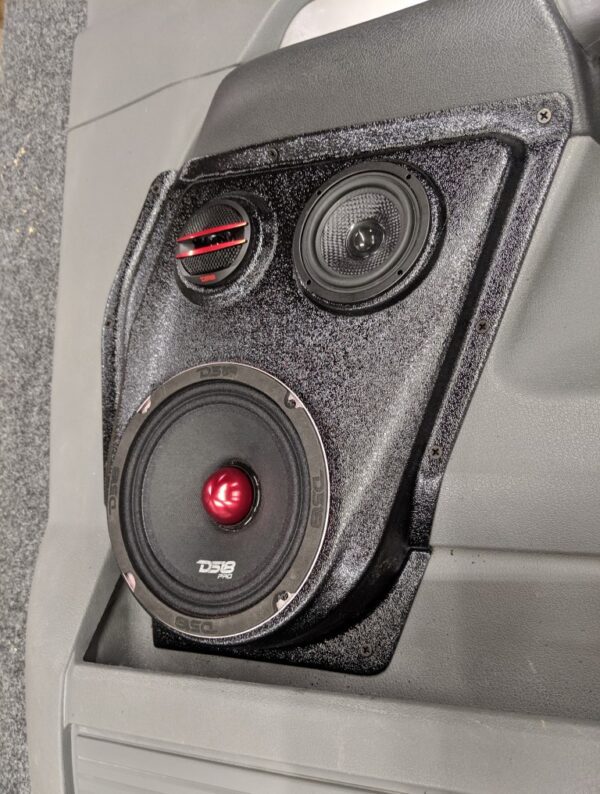 6.5-inch, 3.5-inch + 2-inch Tweeter Front Door Speaker Pods for 2006–2008 Dodge Ram – image 5
