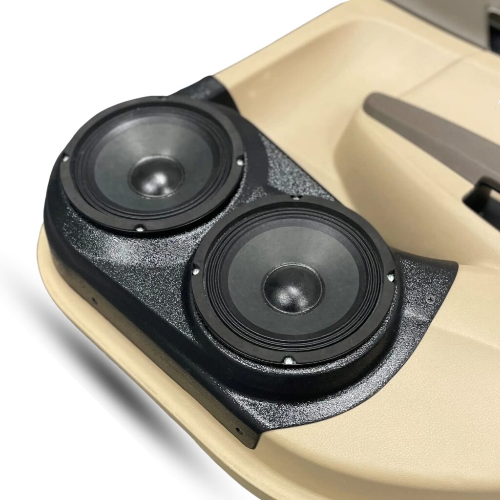 Dual 6.5-inch Rear Door Speaker Pods – 4-Door for 2008–2012 Honda Accord Sedan
