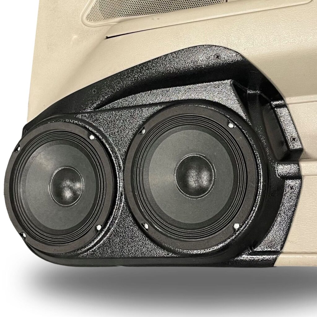 Dual 6.5-inch Front Door Speaker Pods for 2003–2012 Ford Crown Victoria & Mercury Grand Marquis • 2003–2004 Mercury Marauder