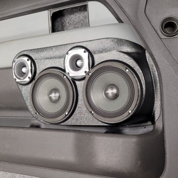 Dual 6.5-inch + Dual 3.5-inch Front Door Speaker Pods for 2009–2014 Ford F-150