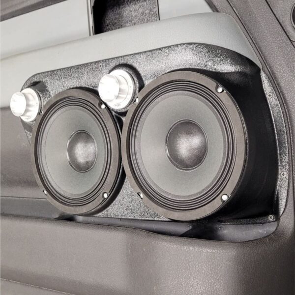 Dual 8-inch + Dual 2-inch Tweeter Front Door Speaker Pods for 2009–2014 Ford F-150 – image 5