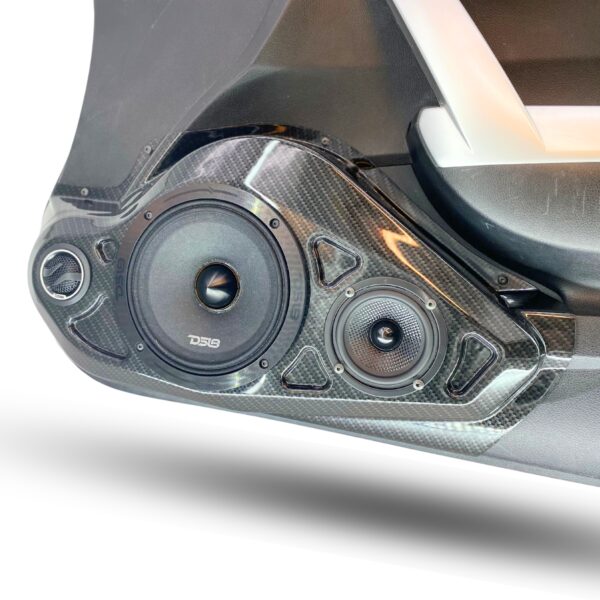 6.5-inch, 3.5-inch + 2-inch Tweeter Front Door Speaker Pods – 2-Door for 2012–2015 Honda Civic Coupe – image 2