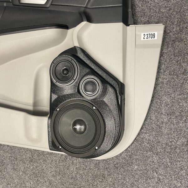 6.5-inch, 3.5-inch + 2-inch Tweeter Front Door Speaker Pods for 2012–2017 Toyota Camry – image 2