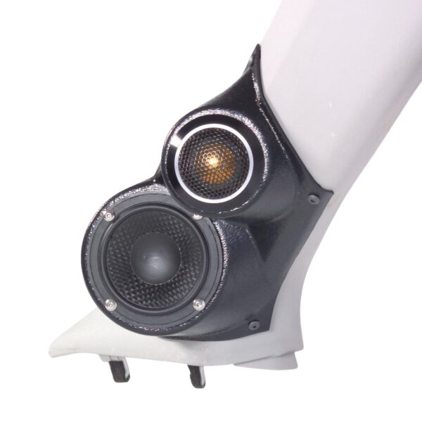 3.5-inch + 2-inch Lower A-Pillar Speaker Pods for 2014–2019 Toyota Corolla – image 6
