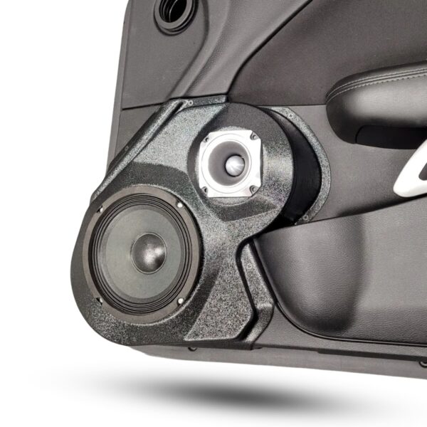 6.5-inch + 3.5-inch Front Door Speaker Pods for 2015–2023 Dodge Challenger