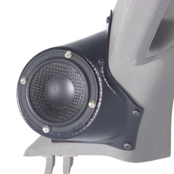 A-Pillar Custom Speaker Pods for the 2015-2020 Ford F-150 F-250F-350 to hold 3.5 in  speakers for car audio installation upgrade
