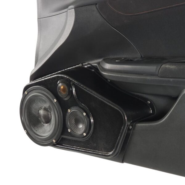6.5-inch, 3.5-inch + 2-inch Tweeter Front Door Speaker Pods – 4-Door for 2016–2020 Honda Civic Sedan