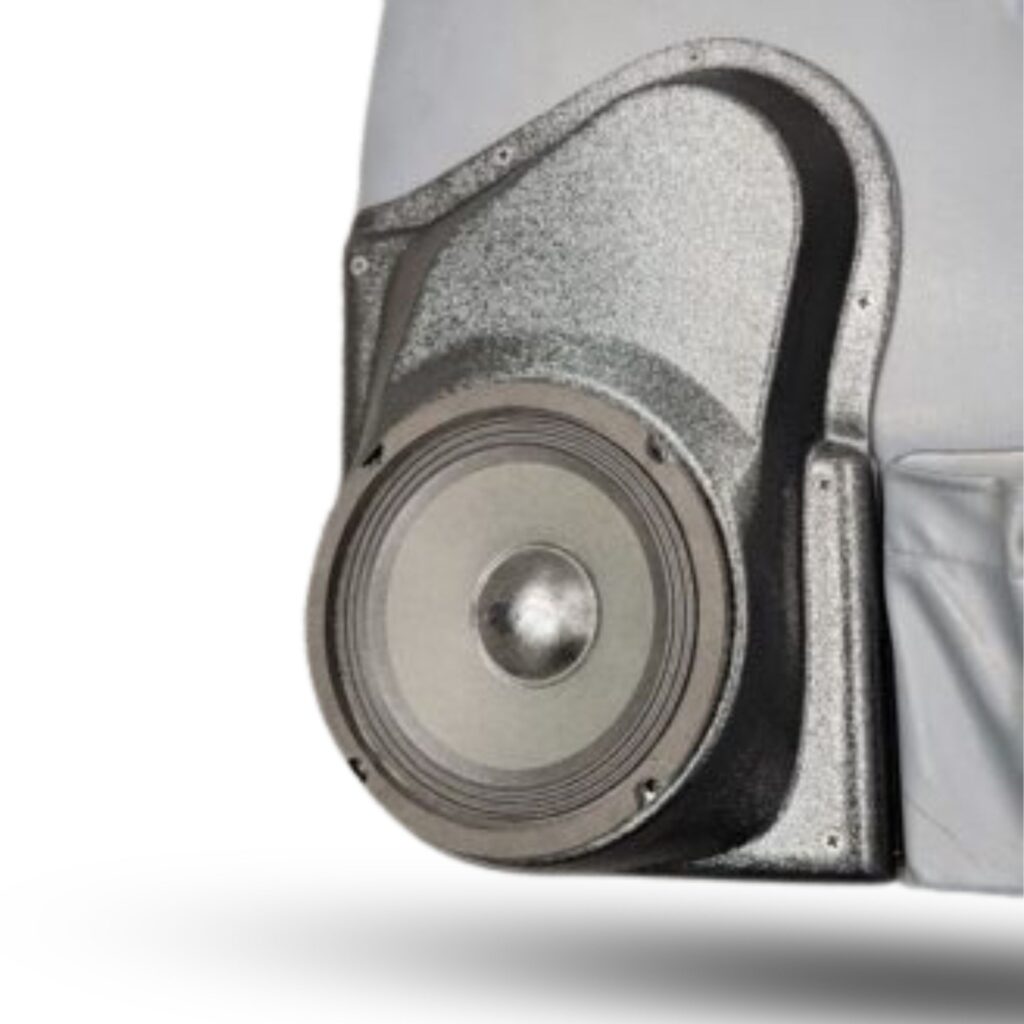 6.5-inch Front Door Speaker Pods for 1987–1993 Ford Mustang