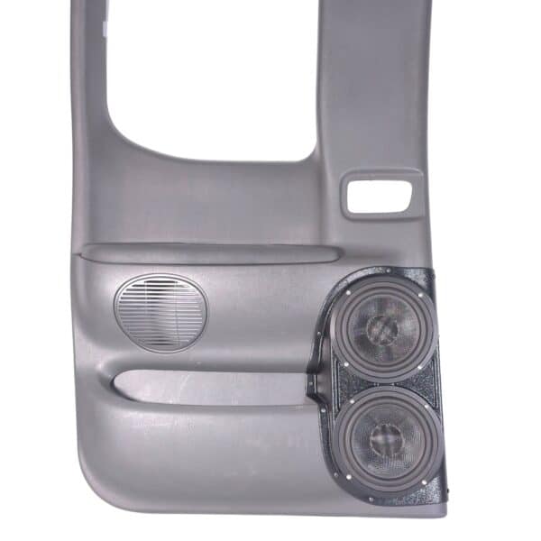 Rear Door Custom Speaker Pods for the 2000-2003 Toyota Tundra to hold Dual 6.5 in speakers for car audio installation upgrade