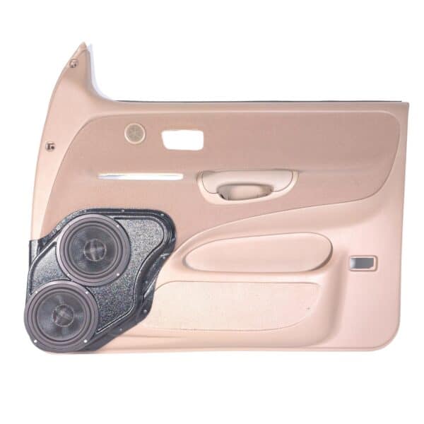 Front Door Custom Speaker Pods for the 2000-2003 Toyota Tundra to hold Dual 6.5 in speakers for car audio installation upgrade