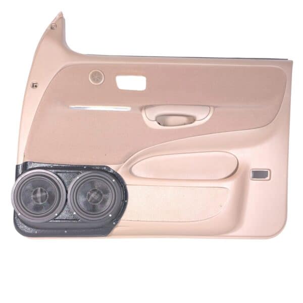 Front Door Custom Speaker Pods for the 2000-2003 Toyota Tundra to hold Dual 6.5 in speakers for car audio installation upgrade