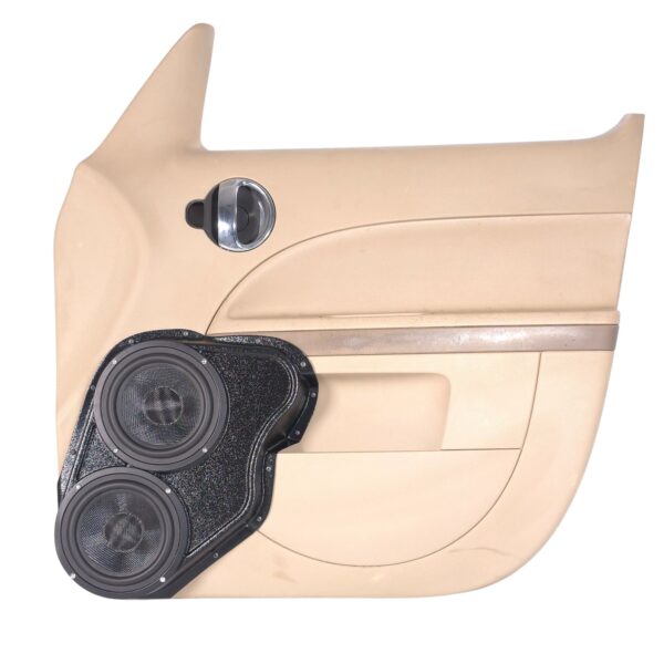 Front Door Custom Speaker Pods for the 2006-2011 Chevrolet HHR to hold Dual 6.5 in speakers for car audio installation upgrade