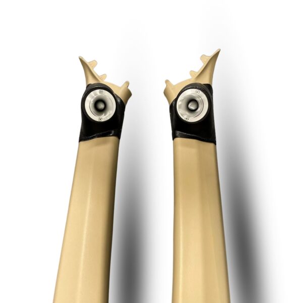 A-Pillar Custom Speaker Pods for the 2008-2012 Honda Accord to hold 2.0 in speakers for car audio installation upgrade