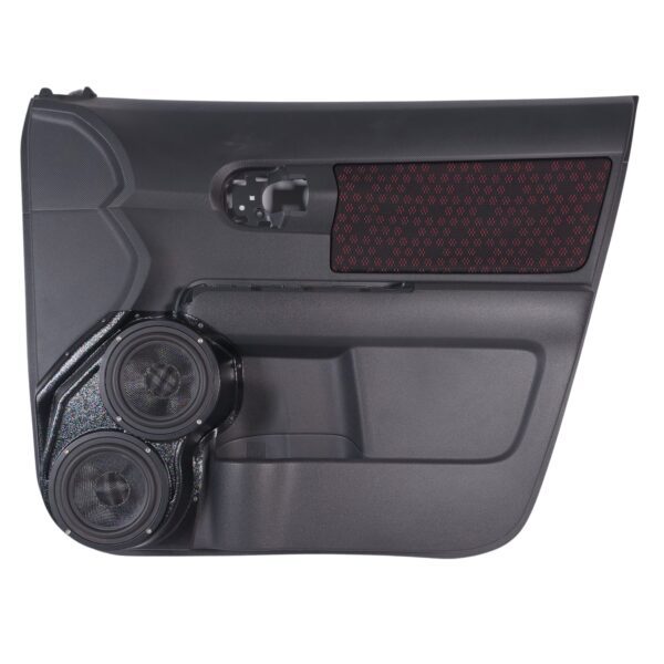 Front Door Custom Speaker Pods for the 2008-2015 Scion xB to hold Dual 6.5 in speakers for car audio installation upgrade