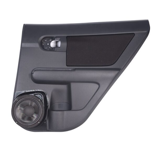 Rear Door Custom Speaker Pods for the 2008-2015 Scion xB to hold 8.0 in speakers for car audio installation upgrade
