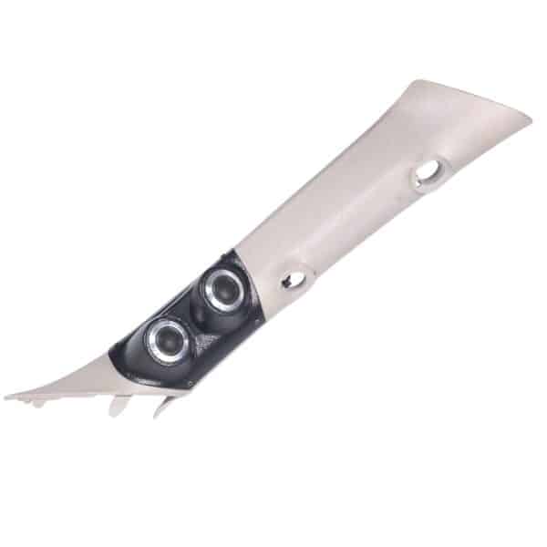 A-Pillar Custom Speaker Pods for the 2010-2014 Chevrolet Avalanche Silverado Suburban Tahoe GMC Sierra Yukon to hold Dual 2.0 in speakers for car audio installation upgrade