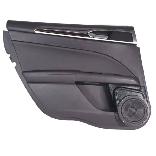 Rear Door Custom Speaker Pods for the 2013-2020 Ford Fusion to hold 6.5 in speakers for car audio installation upgrade