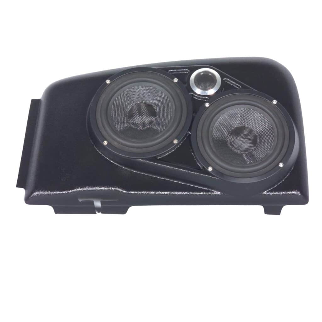 Dual 6.5-inch + 2-inch Rear Deck Speaker Pods for 1992–1996 Chevrolet Caprice & Impala