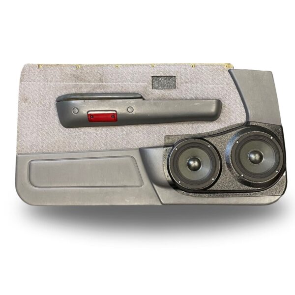 Front Door Custom Speaker Pods for the 1996-2000 Toyota Tacoma to hold Dual 6.5 in speakers for car audio installation upgrade