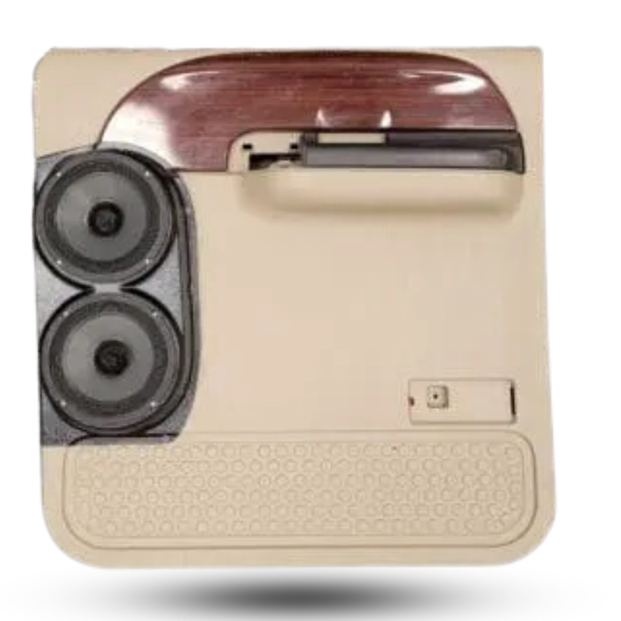 Rear Door Dual 6.5 in Speaker Pods for 1999-2007 Ford F-250F-350 Rear Door Custom Speaker Pods for the 1999-2007 Ford F-250F-350 to hold Dual 6.5 in speakers for car audio installation upgrade
